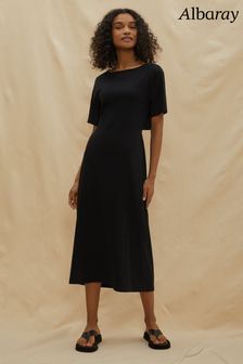 Albaray Black Open Back T-Shirt Dress (359663) | 79 €