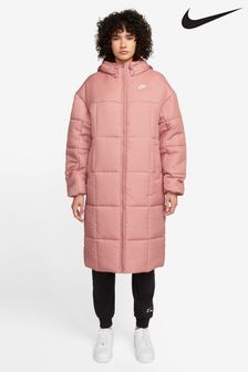 Nike Pink Therma-FIT Classic Parka Long Line Coat (360069) | kr2 840