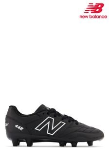 New Balance Black Boys 442 Firm Football Boots (360123) | €69