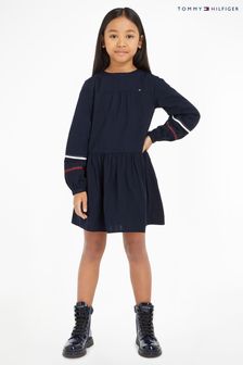 Tommy Hilfiger Girl Blue Global Stripe Dress (360205) | 100 € - 115 €