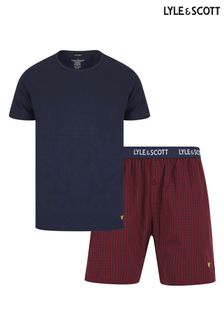 Lyle & Scott Kyle Red Loungewear Set (360524) | 228 QAR