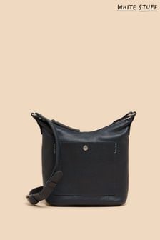 Azul - White Stuff Mini Fern Leather Cross-body Bag (361805) | 64 €