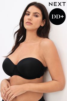 Black DD+ Light Pad Strapless Multiway Bra (361870) | AED80 - AED88