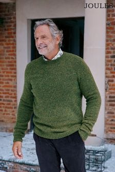 Joules Glenbay Green Crew Neck Knitted Jumper (362066) | $154