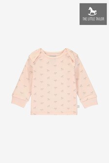 The Little Tailor Pink All Over Print Rocking Horse Jersey Top (362734) | 12 €