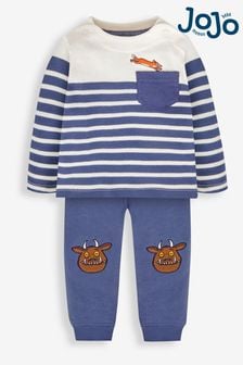 Комплект для малышей из бретонского топа и спортивных брюк Jojo Maman Bebé Gruffalo (363622) | €45