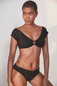 Cap Sleeve Bikini Top