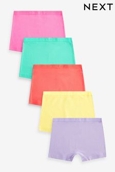 Leuchtende Farben - Shorts mit Stretch und Herzdesign im 5er-Pack (2-16yrs) (364312) | 17 € - 26 €