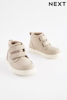 Песочно-бежевый - Ботинки на теплой подкладке и липучке (364931) | €20 - €25