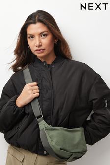 Khaki Green Cross-Body Sling Bag (364969) | $22