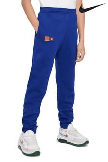 Nike Blue Barcelona Fleece Trousers Kids (365576) | kr493
