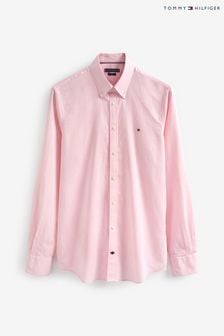 Tommy Hilfiger Pink Oxford Dobby Slim Fit Shirt (365733) | €44