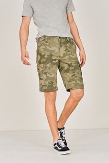 Shorts cargo Premium long fini lavé
