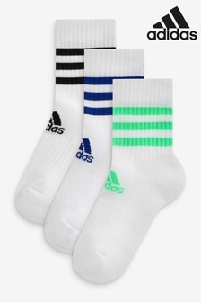 Športové ponožky so spevnenou stielkou adidas, 3 pár. (366875) | €14