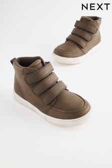 بني شوكولاتة - حذاء رياضي مبطن للتدفئة يغلق باللمس (367070) | 93 ر.ق - 117 ر.ق