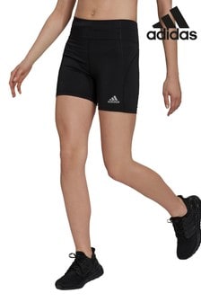 שחור - מכנסי טייץ קצרים לריצה של adidas דגם Own The Run  (367898) | ‏140 ₪ - ‏154 ₪