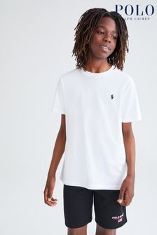 Weiß - Polo Ralph Lauren Jungen T-Shirt mit Logo (369116) | 70 €