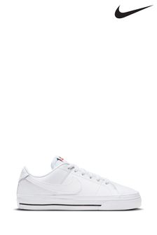 Nike White Ground Court Legacy Trainers (369288) | €77