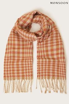 Monsoon Woven Check Scarf (369352) | kr640