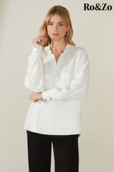 Ro&zo White Relaxed Shirt (369830) | €38