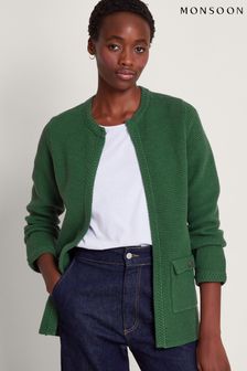 Monsoon Green Tabby Textured Cardigan (370351) | 107 €