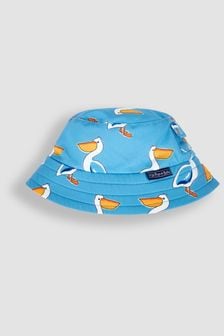 JoJo Maman Bébé Blue Pelican UPF 50 Bucket Sun Hat (370753) | KRW29,900