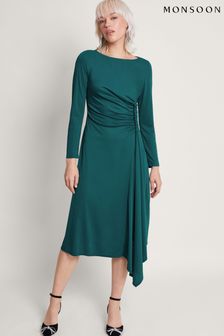 Monsoon Remy Ruched Dress (371217) | kr1 100
