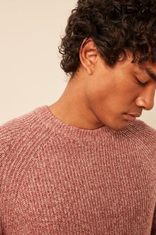 Red Regular Cosy Rib Knitted Jumper (371256) | TRY 658