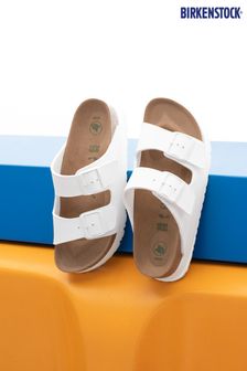 White - Birkenstock Birko Flor Papillio Flex Platform Sandals (371331) | kr1 650