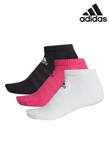 Lot de 3 paires de chaussettes basses rembourrées adidas