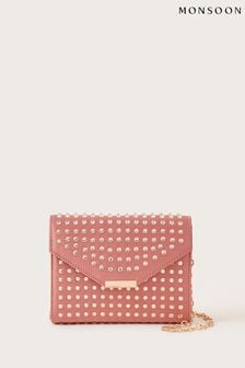 Monsoon Pink Gem Clutch Bag (373080) | ₪ 302