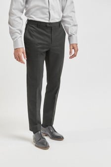 Charcoal Grey Skinny Fit Trousers With Stretch (373237) | €8