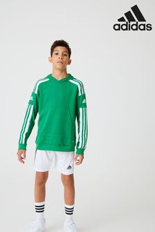 adidas Green Squad 21 Junior Overhead Hoodie (373460) | $83
