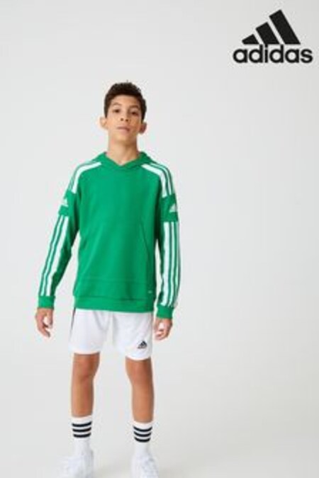 Grün - adidas Squad 21 Junior Kapuzensweatshirt zum Überziehen (373460) | 40 €