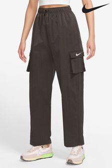Bež - Nike tkane cargo hlače z visokim pasom Nike (373466) | €41