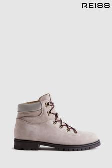 Reiss Stone Ashdown Leather Hiking Boots (376425) | $474