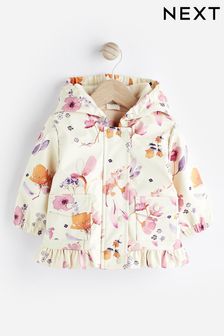 Pink/Cream Floral Rubberised Baby Jacket (0mths-2yrs) (376483) | 39 € - 42 €
