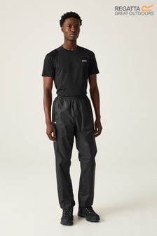 Regatta Black Pack it Waterproof Over Trousers (376720) | $36