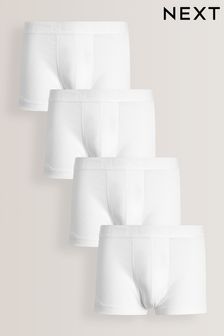 White 4 pack Hipster Boxers (377158) | €19