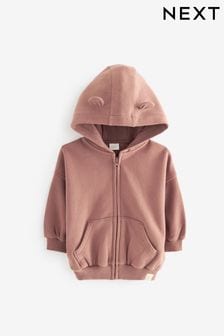 Brown Zip Through Hoodie (3mths-7yrs) (377547) | €16 - €19