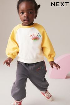 Yellow Sweater & Joggers Set (3mths-7yrs) (377855) | HK$131 - HK$166