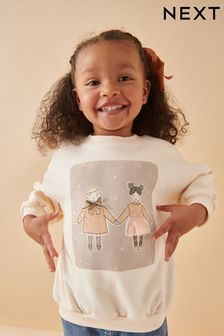 White Ground Sweatshirt (3mths-7yrs) (378214) | $19 - $22