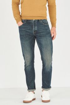 גוון וינטאג' - גזרה צרה - ג'ינס נמתח אותנטי (379000) | ‏89 ₪