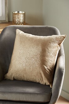 Gold Metallic Speckle Cushion (379004) | kr134