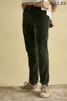 Zelená - Joules Straight Leg Corduroy Trousers (379484) | 2 375 Kč