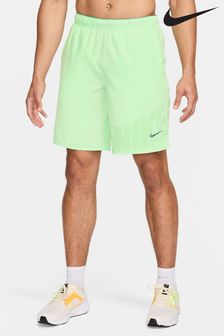 Svetlo zelena - Nike nepodložene tekaška kratke hlače 9 inch Dri-fit Challenger (380436) | €43