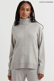 Chinti & Parker Wool/Cashmere Relaxed Roll Neck Jumper (380534) | 606 SAR