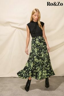 Ro&zo Yellow Floral Skirt (382297) | 20 135 Ft