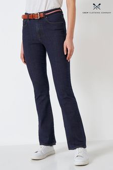 Crew Clothing Company Blue Cotton Bootcut Jeans (382623) | 217 zł