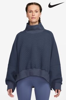 Bluză din fleece cu guler ușor ridicat Nike Therma-fit (383163) | 776 LEI